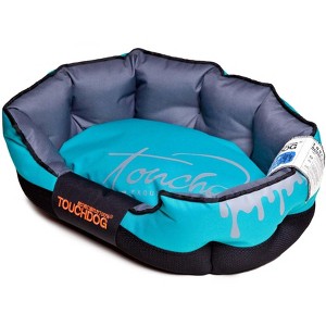Touchdog Performance-Max Sporty Reflective Water-Resistant Dog Bed - 1 of 3