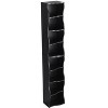 Spassway Decorative Storage Cabinet with Adjustable Shelves 8-Layer Tall Narrow Bookshelf Display Cabinet Media Racks Kids Bookcase Toy Organizer - 3 of 4