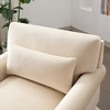 NicBex Accent Chair with Backrest, Upholstered Armchair Comfy Sofa Chair for Living Room, Bedroom - 3 of 4