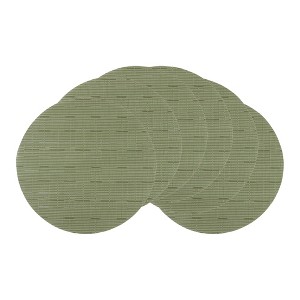 REGALWOVEN PVC Waterproof Wrinkle-Resistant Placemats 14 x 14 Inch 6 Pcs - 1 of 4