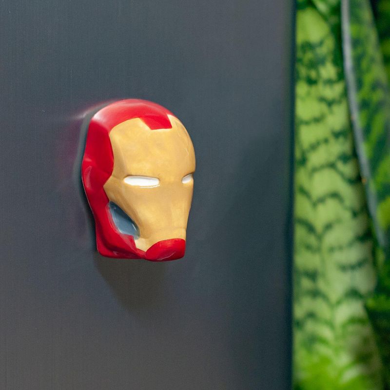 Surreal Entertainment Iron Man Refrigerator Magnet | 3D Superhero Collectible Magnet | 2 Inches Tall, 5 of 8