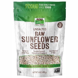 Sunflower Seeds Hulled Raw by Now Foods  -  1 lb Seed - 1 of 2