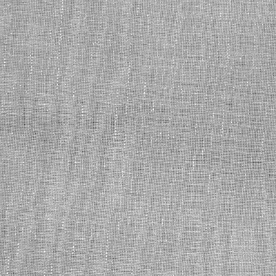 White Semi-Sheer Pleated Rod Pocket Window Panel, 52" x 63"