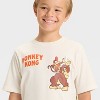 Boys' Donkey Kong Short Sleeve Graphic T-Shirt - Off-White - 2 of 4