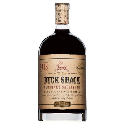 Buck Shack Bourbon Barrel Cabernet Sauvignon Red Wine - 750ml Bottle