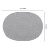 REGALWOVEN Farmhouse Cotton Rope Wipe Clean Placemats 4 Pcs - 2 of 4