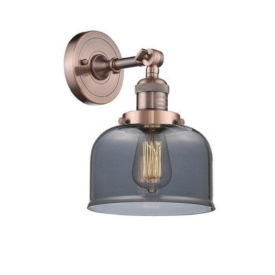 Bell - 1 Light Wall Sconce In Industrial Style-12 Inches Tall and 8 Inches Wide