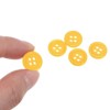 Unique Bargains Sewing Resin Round Flat 4-Hole Replacement Craft Buttons 20 Pcs - 4 of 4