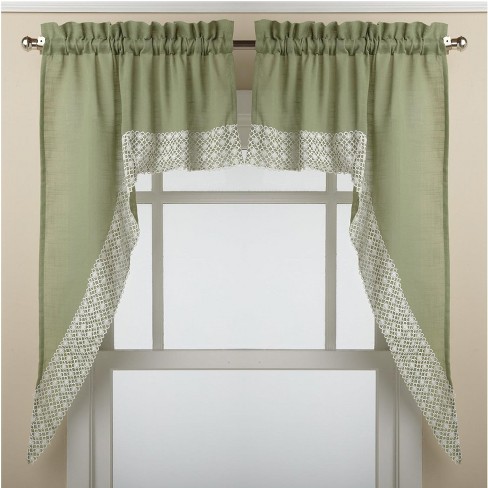 Salem Window Curtains by Sweet Home Collection® - image 1 of 4