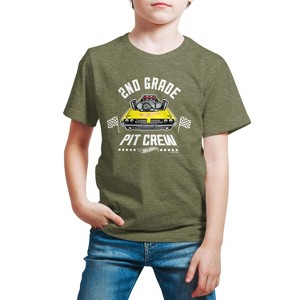 Boys' - Hot Wheels - Pit Crew 2nd Grade Short Sleeve Graphic T-Shirt - 1 of 4