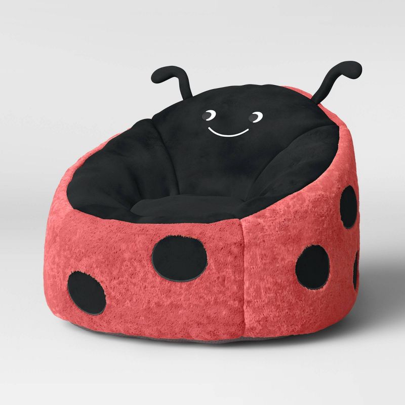 Ladybug Kids&#39; Bean Bag Chair - Pillowfort&#8482;, 1 of 8