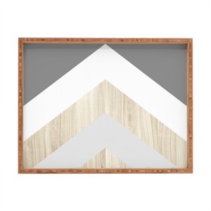 Iveta Abolina Chevron Peak Tray - Deny Designs - 1 of 3