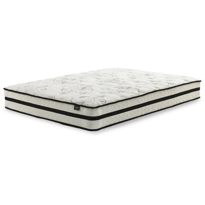 White Queen Pillowtop Gel Memory Foam Innerspring Mattress