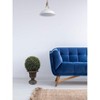 Okak 24/32IN Artificial Ball Topiary Boxwood Tree In Pot, Artificial Plants with Life Like Leaf and Trunk, Indoor Faux Trees for Living Room - 4 of 4