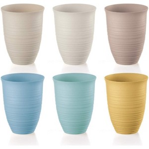 Guzzini 17950252 Large Tumbler 6 Pieces Tierra Assorted - 1 of 4