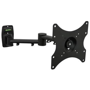 Mount-It! TV Wall Mount Bracket, Quick Release, Full Motion Swing Out Tilt Swivel, Articulating Arm Fits 13" to 42" Flat Screens and Monitors, Black