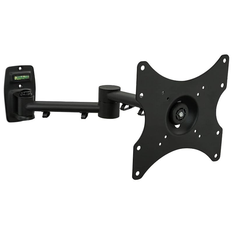 Mount-It! TV Wall Mount Bracket, Quick Release, Full Motion Swing Out Tilt Swivel, Articulating Arm Fits 13" to 42" Flat Screens and Monitors, Black, 1 of 9