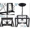 Progress Lighting Briarwood 1-Light Mini-Pendant, Steel, Galvanized, Faux-Painted Wood Enclosure, Canopy Included - 2 of 4