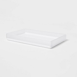Bathroom Tray Gray - Room Essentials™ : Target