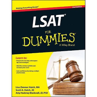 LSAT for Dummies, 2nd Edition - (For Dummies) by  Lisa Zimmer Hatch & Scott A Hatch & Amy Hackney Blackwell (Paperback)