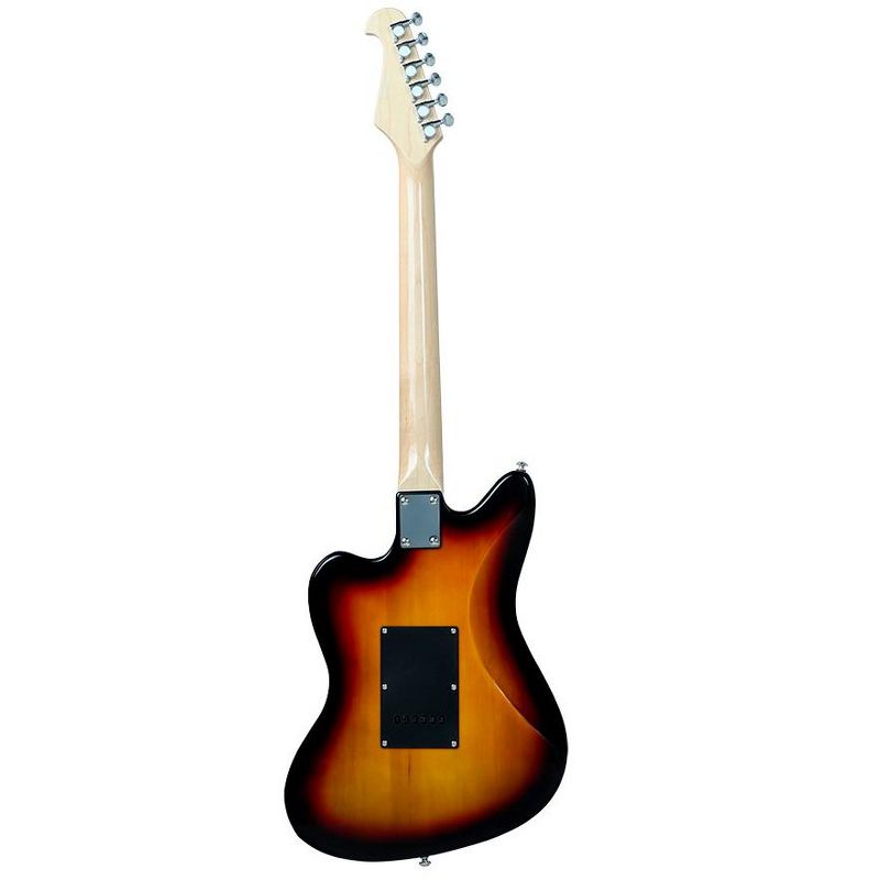 Monoprice Offset OS20 Classic Electric Guitar - Sunburst, With Gig Bag, Two Single Coils and a Humbucker - Indio Guitars, 2 of 7