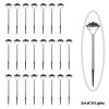 Nature Spring No-Wire Solar LED Light Garden Stakes - Pack of 24 - 3 of 4