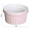 GustoWave 8 OZ Ceramic Ramekins Bowls, Set of 8 Souffle Dishes Ramekins for Creme Brulee Dishes, Pudding, Custard Cups, Oven Safe - 2 of 4