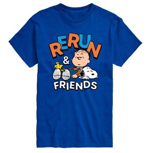 Men's - Peanuts - Rerun And Friends Short Sleeve Graphic T-Shirt - 1 of 4