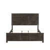 New Classic Furniture, Furniture Andover Full Size Solid Wood Bed in Nutmeg - 3 of 4