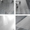 Ecotex Marlon BioPlus Rectangular Polycarbonate Chair Mat for Hard Floors, Rectangular, 29" w x 47" l, Clear - 4 of 4