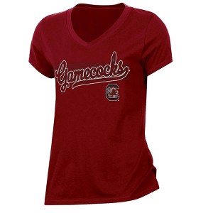 NCAA South Carolina Gamecocks Women's V-Neck T-Shirt - 1 of 3