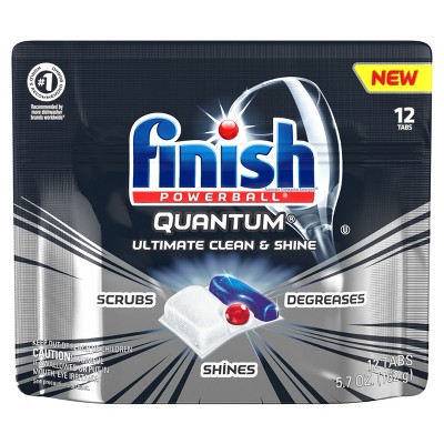 Finish Quantum Ultimate Clean & Shine Dishwasher Detergent Tablets : Target