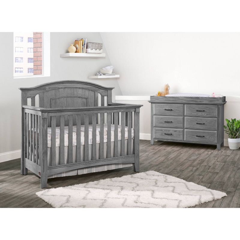 Oxford Baby Willowbrook 4-in-1 Convertible Crib, 6 of 13