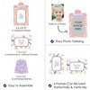 Big Dot of Happiness Pajama Slumber Party - Girls Sleepover Birthday Party 4x6 Picture Display - Paper Photo Frames - Set of 12 - 3 of 4