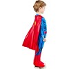 DC Comics Boys' Superman Halloween Costume Jumpsuit Blue - 2 of 4