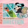 Girls' - Disney - Mickey Mouse Shirt Tail Raglan Graphic T-shirt - 2 of 3