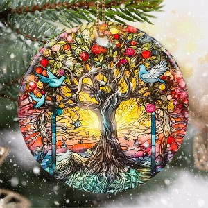 Tree of Life Christmas Ornament, Christmas Ornaments for Tree, Christmas Tree Decor, Holiday Ornament - 1 of 4