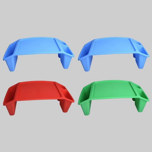 4ct Plastic Lap Desks Bullseye S Playground