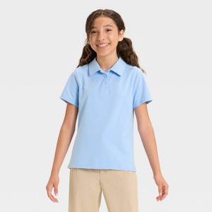 Girls' Uniform Polo T-Shirt - All In Motion™ - 1 of 3