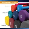 Neoprene Dumbbell, Single Piece, 2-lb, Azure - 4 of 4