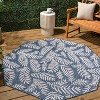 JONATHAN Y Nevis Palm Frond Indoor/Outdoor Area Rug - 4 of 4