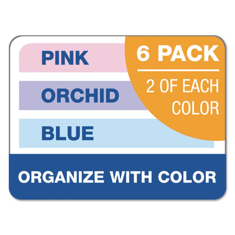 TOPS Prism Plus Colored Legal Pads 5 x 8 Pastels 50 Sheets 6 Pads/Pack 63016, 2 of 8