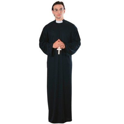 Rubies Mens Priest Adult Costume