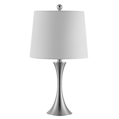 Benita Iron Table Lamp  -  Nickel - Safavieh