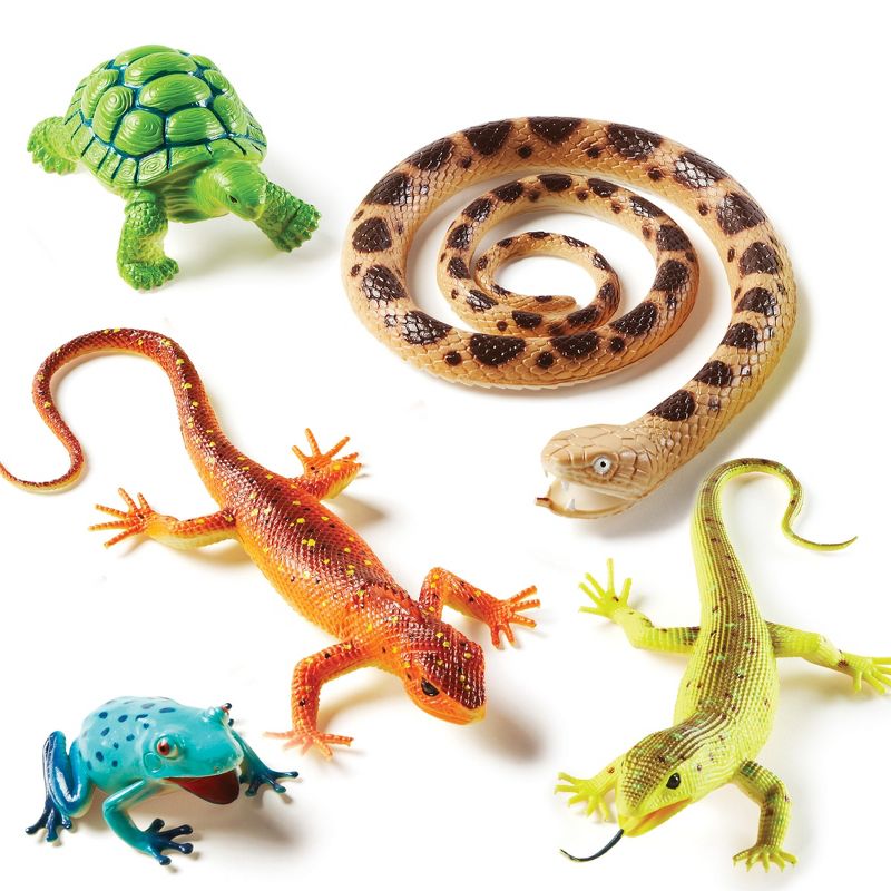 Learning Resources Jumbo Reptiles and Amphibians - 5pc, 1 of 6
