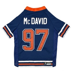 NHL Edmonton Oilers Connor McDavid Pets Jersey - L - 1 of 4