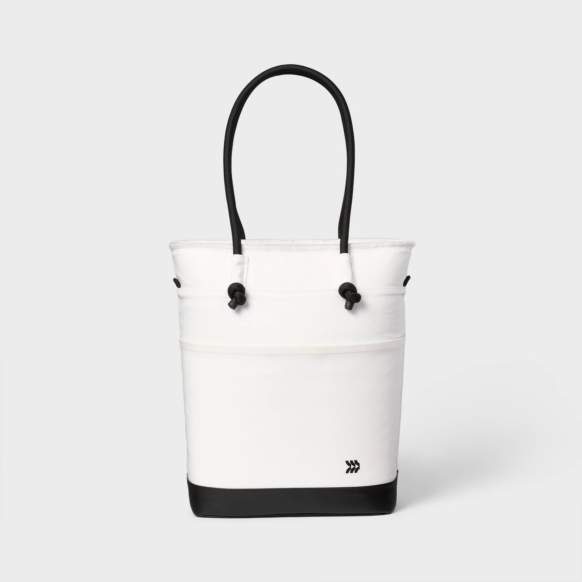 Soft Sided 16 Cans/12.68qt Tote Cooler White - All In Motion™