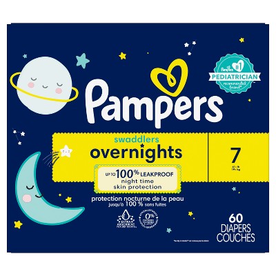 Save on Pampers Swaddlers Overnights Size 7 Diapers 41+ lbs Order Online  Delivery