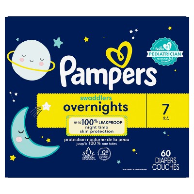 Pampers swaddlers size 6 clearance overnight