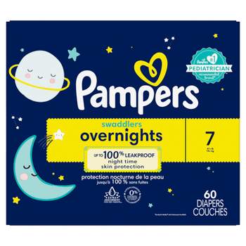 Huggies Overnites Nighttime Baby Diapers Size 7 - 13 ct
